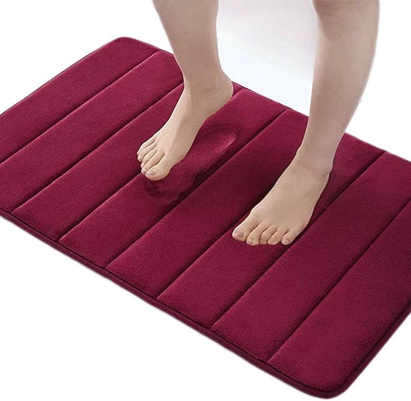 ERALIFE Memory Bath Mat Rug 23 x 16 Inches 1