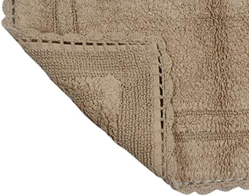 Home Weavers 100 Cotton Reversible Bath Mat