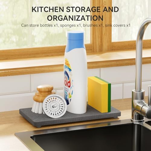 Yofidra Water Absorbing Stone Tray for Sink 1
