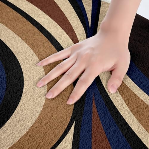 Feelyou Modern Geometric Bath Rug - 16x24 Inch