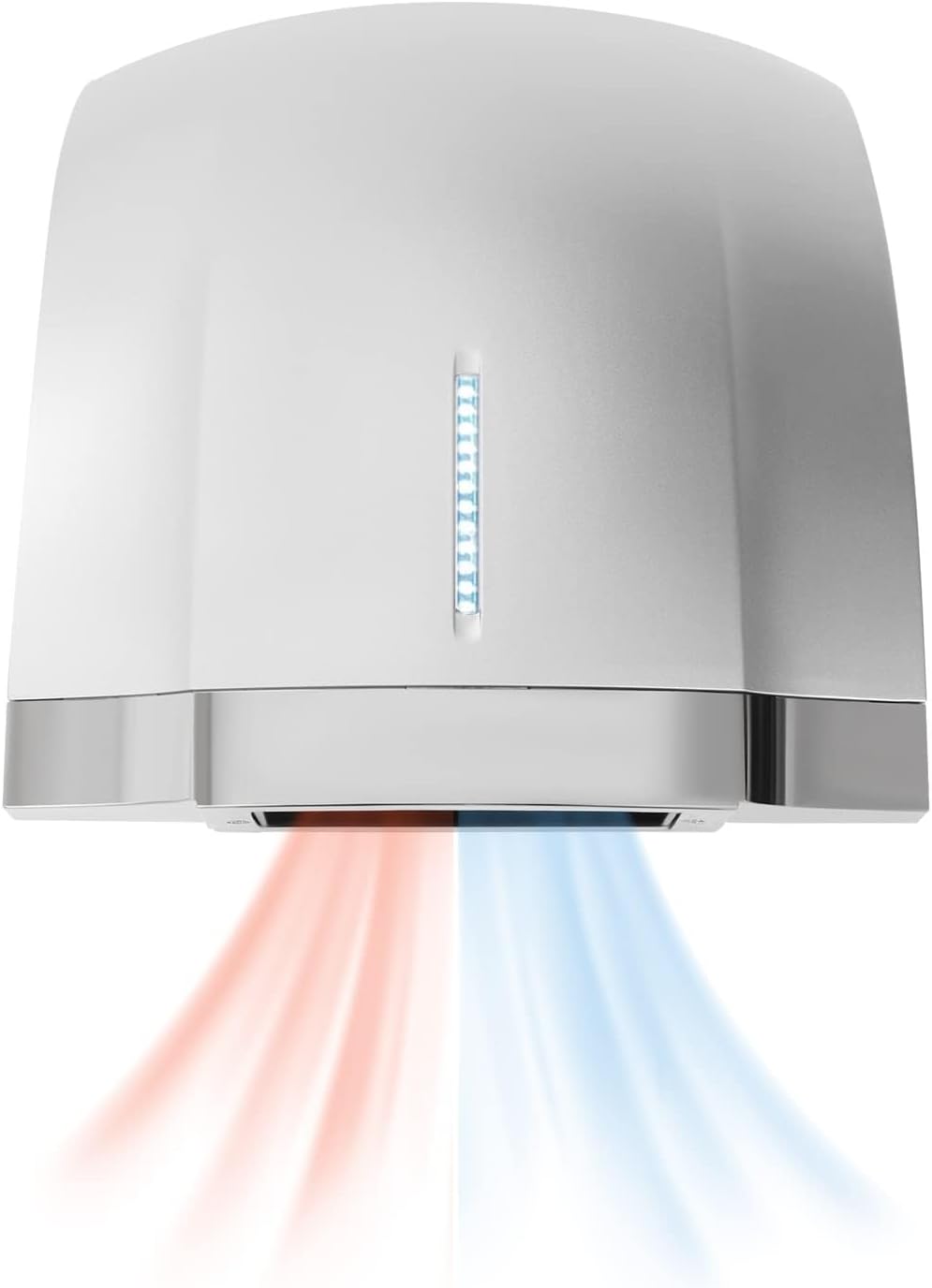 Whipin Electric Hand Dryer with LED Timer and HotCold Air