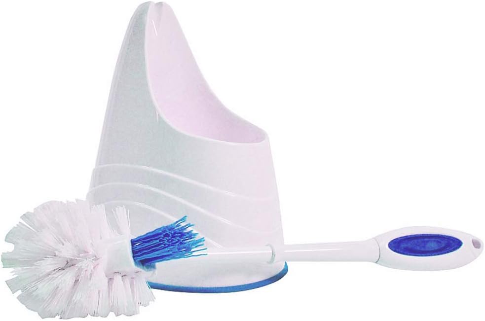 Quickie Toilet Bowl Brush Holder White 1