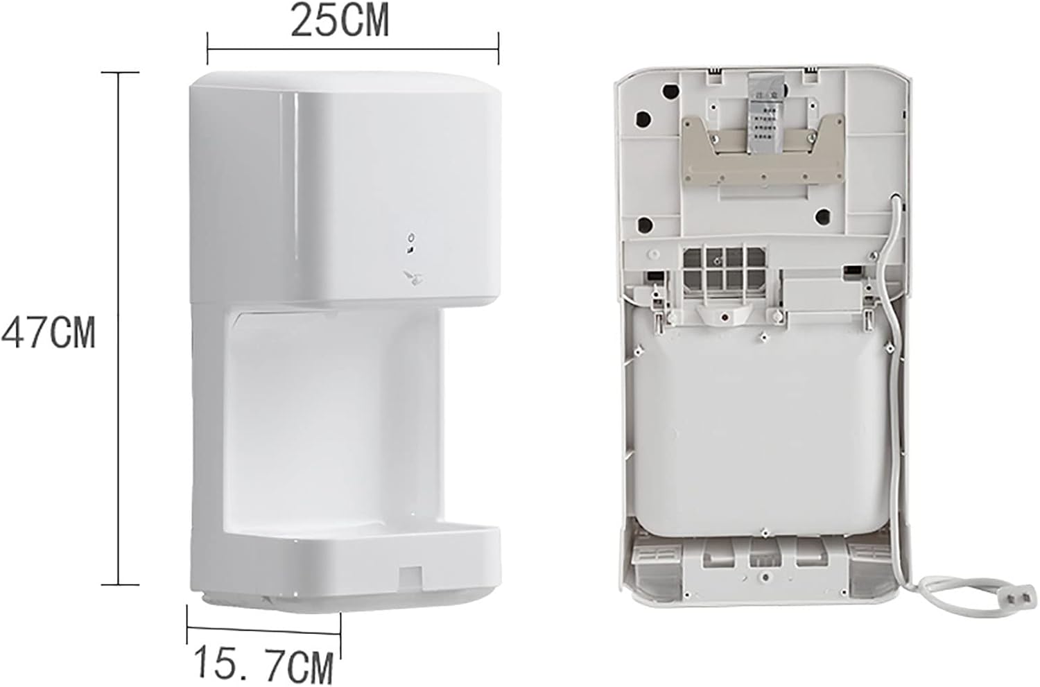 CLING Commercial Hand Dryer with Hot and Cold Settings