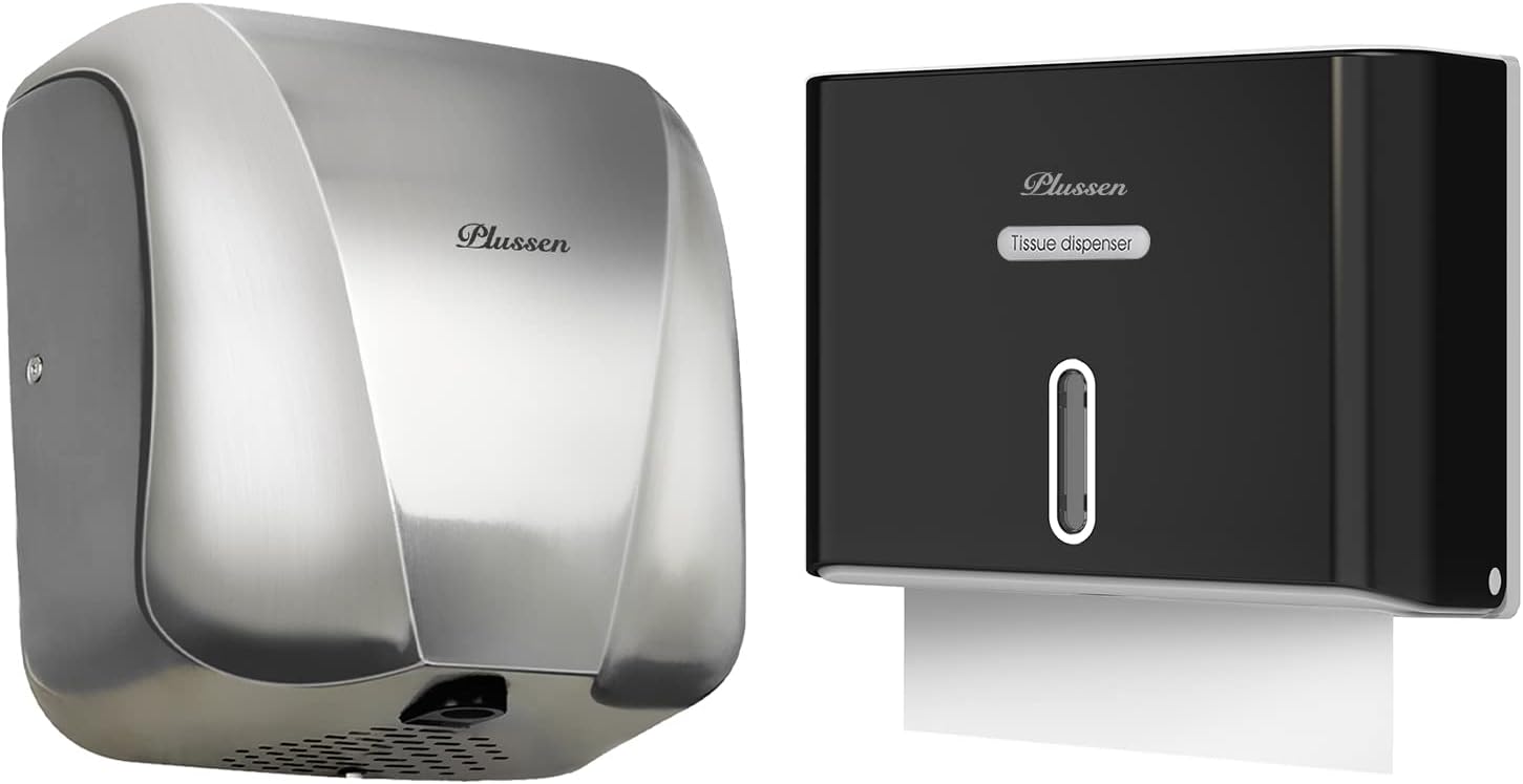 PLUSSEN Automatic Hand Dryer 1800W Wall Mount