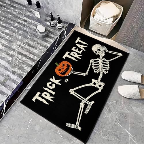 Yayumi Halloween Bath Mat 17x29 Inch
