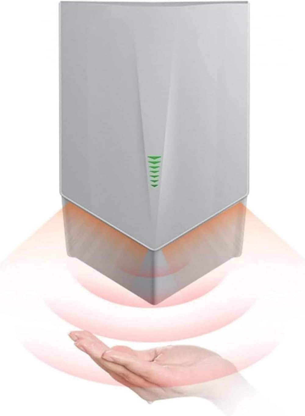 YIAAWEI 1200W Commercial Sensor Hand Dryer - Grey