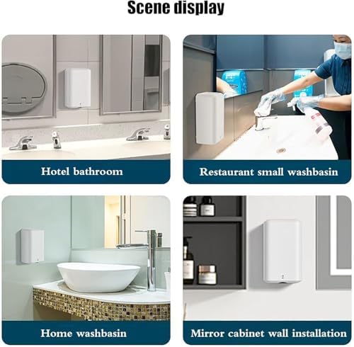 Quiet Touchless Hand Dryer for Home and Bathroom Use