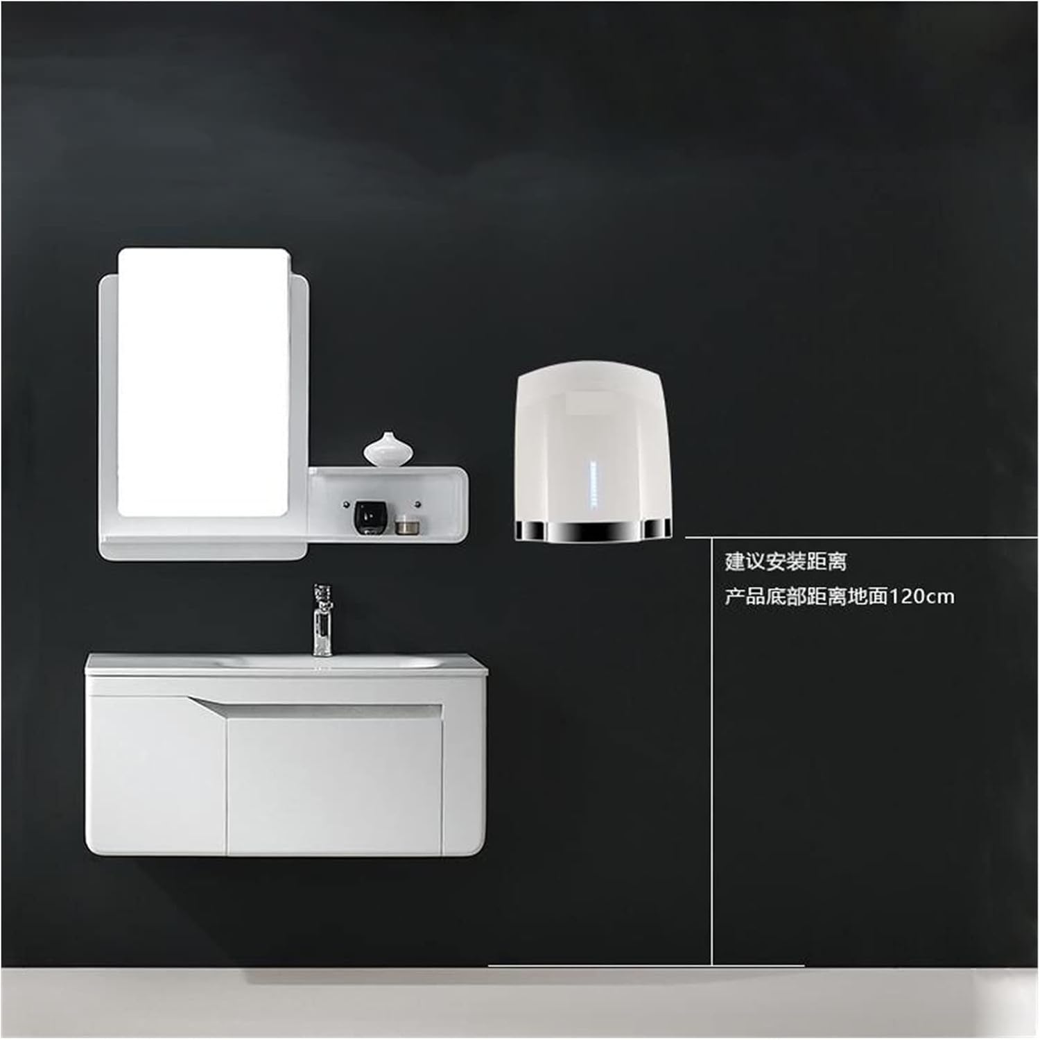 Automatic Induction Hand Dryer for Hotel Bathroom
