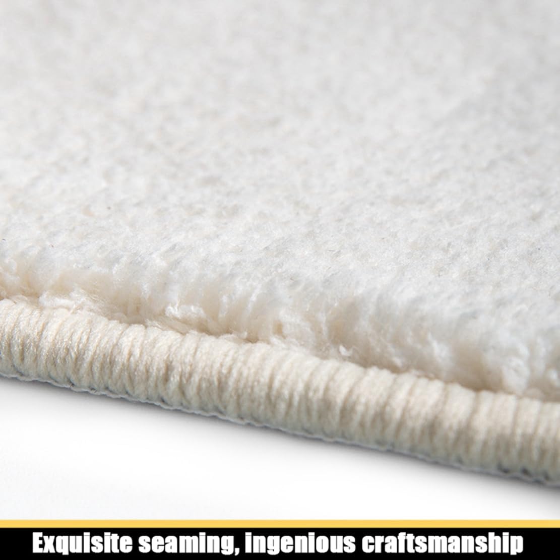 NIOKIT Thick Plush Cashmere Imitation Bath Rug