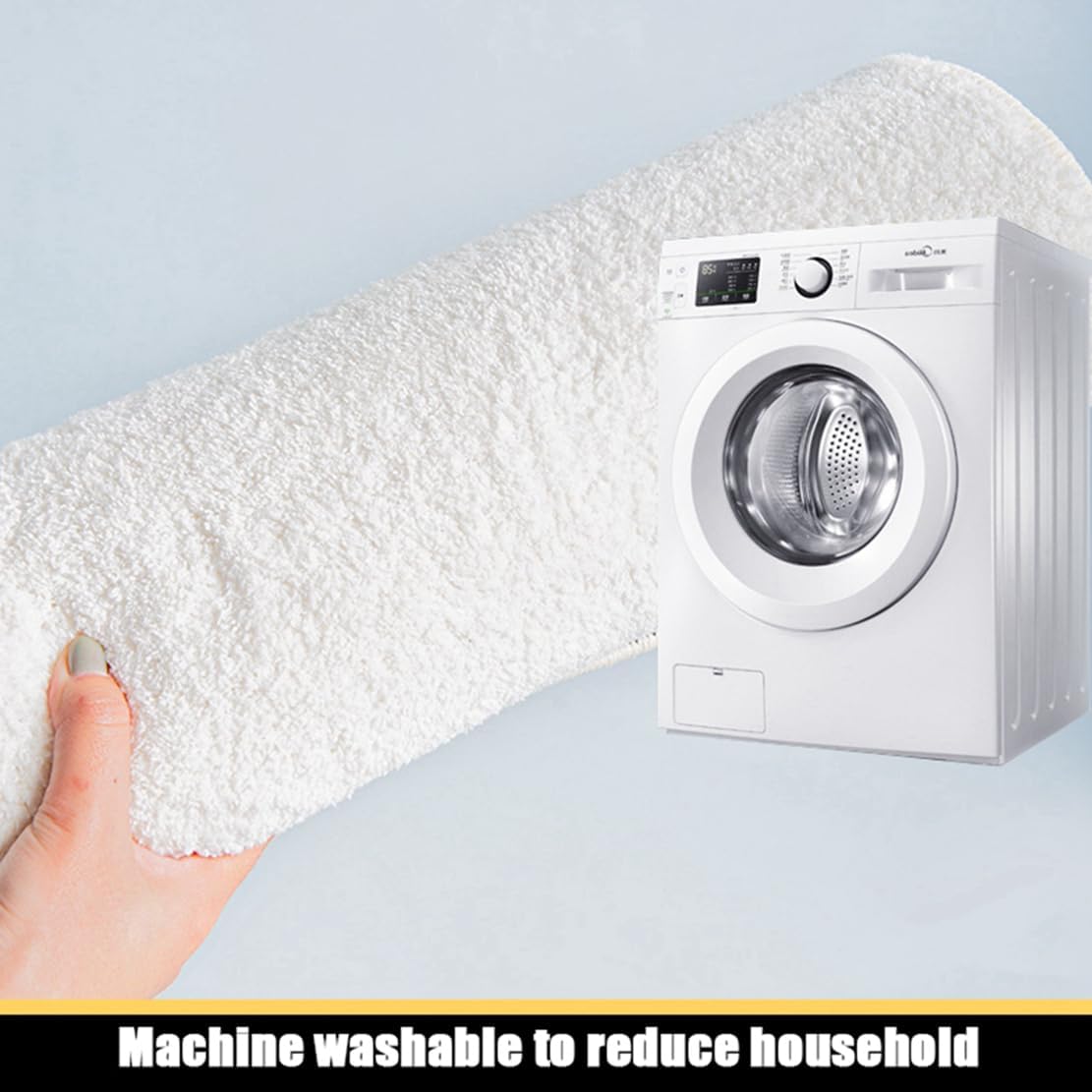 NIOKIT Thick Plush Cashmere Imitation Bath Rug