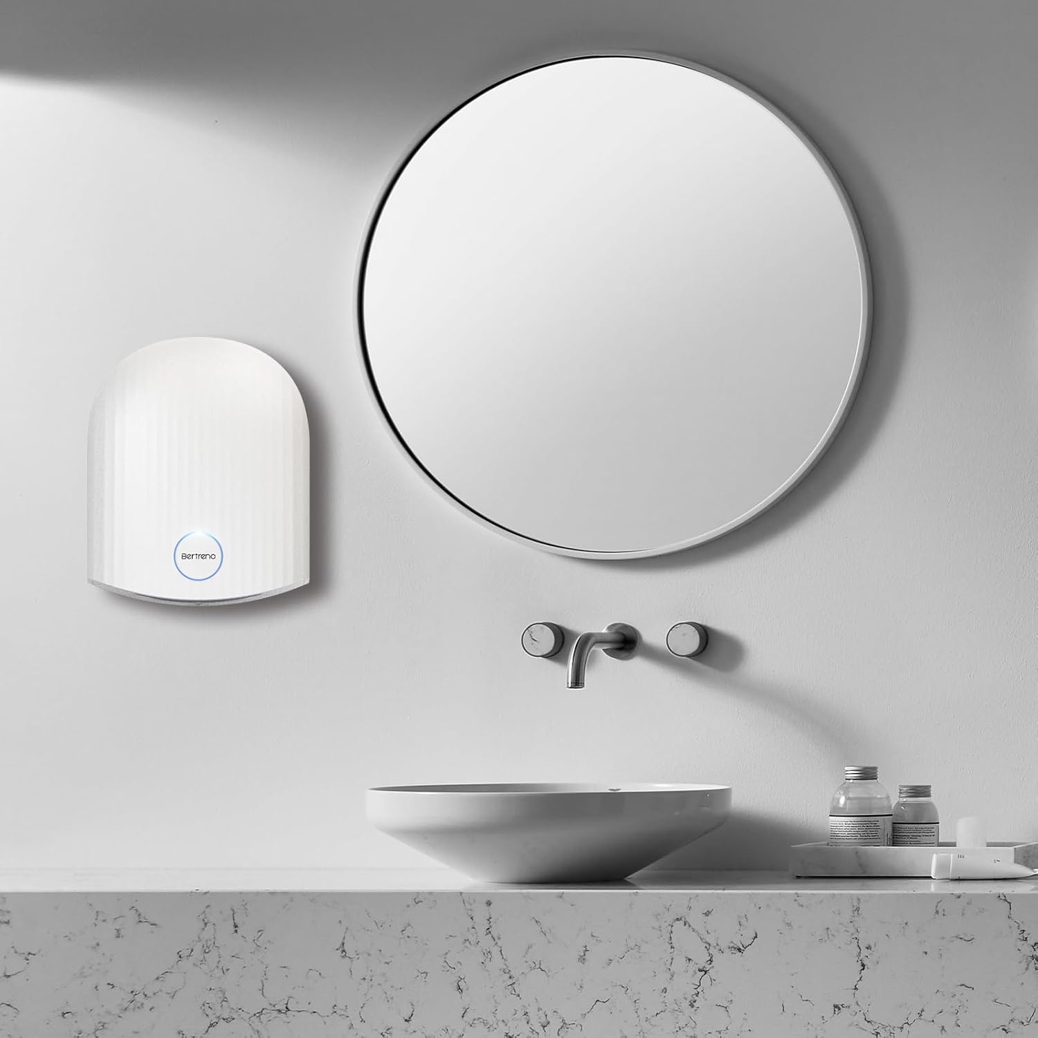 Bertreno Commercial Hand Dryer with LED Light
