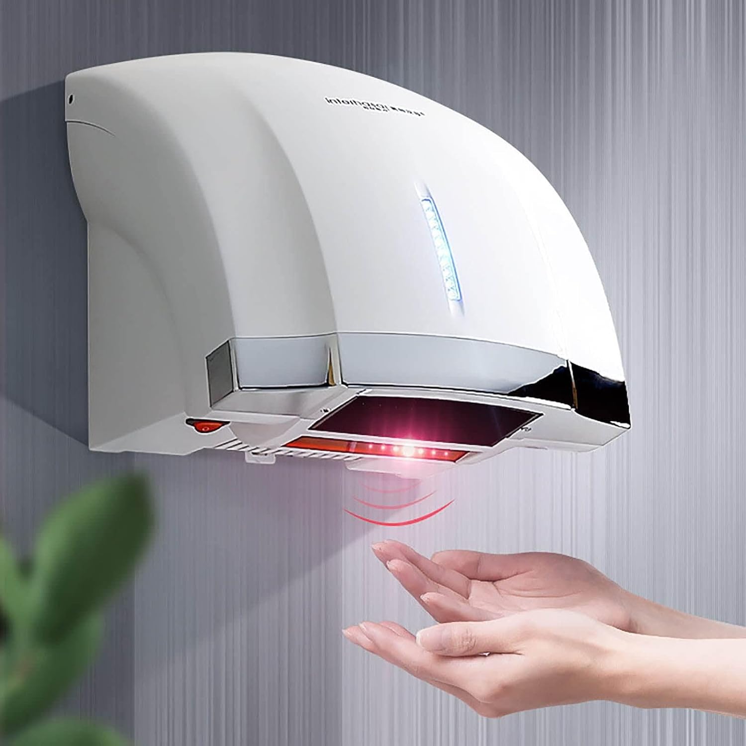 Fast Drying Automatic Hand Dryer with Hot and Cold Controls