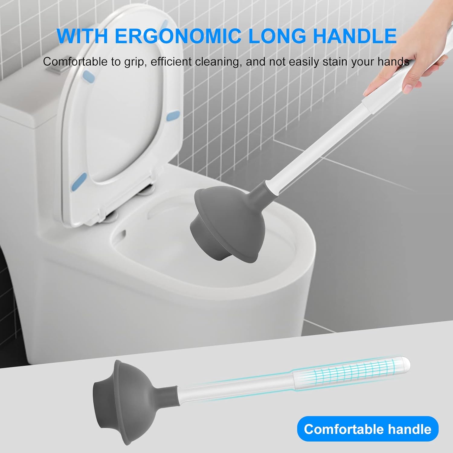 SetSail Toilet Brush and Plunger Set 1