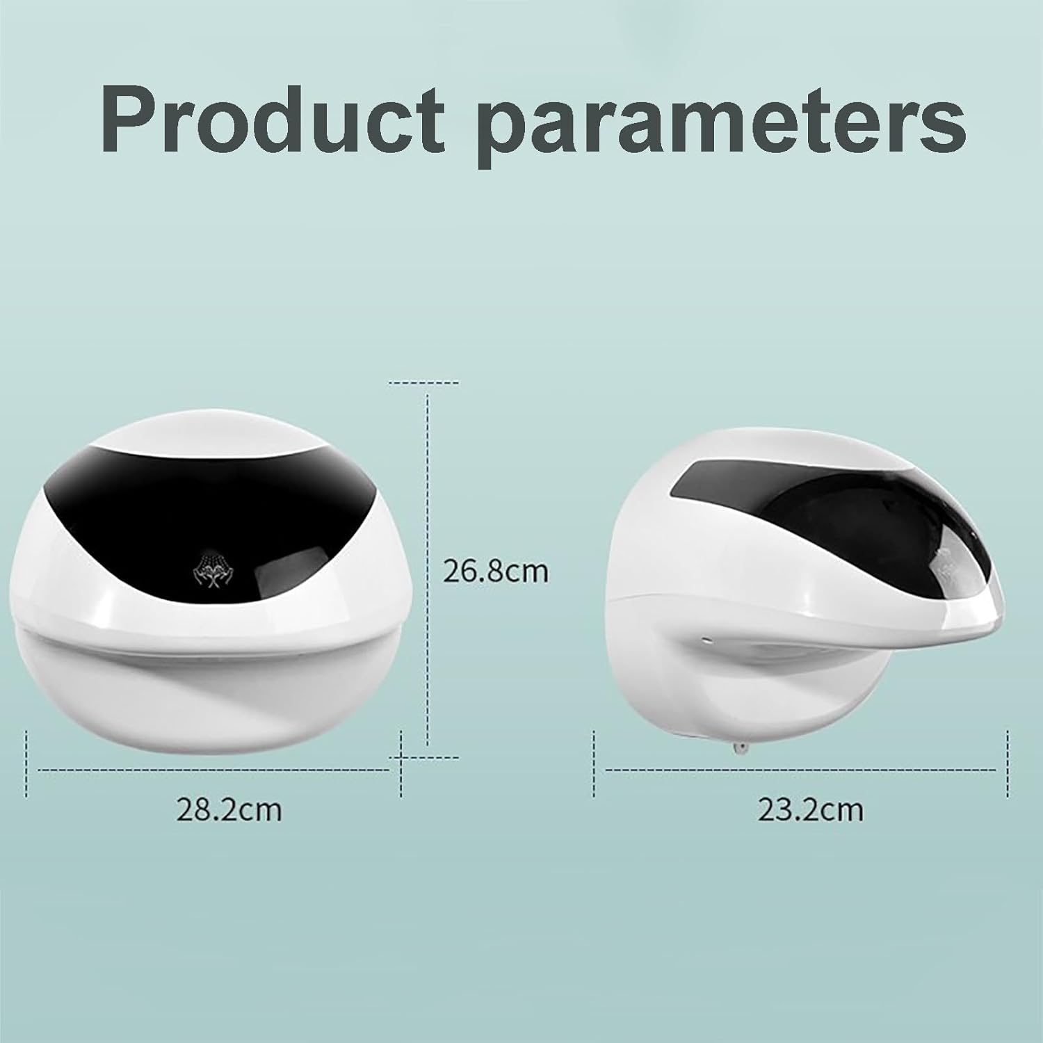 1200W Quiet Sensor Hand Dryer for Commercial Bathrooms