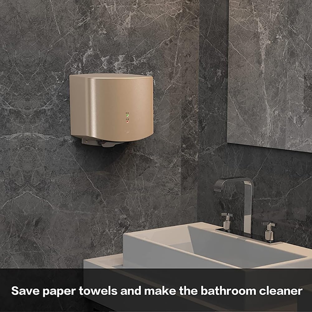 RENJJPBO Commercial Hand Dryer with HEPA Filter