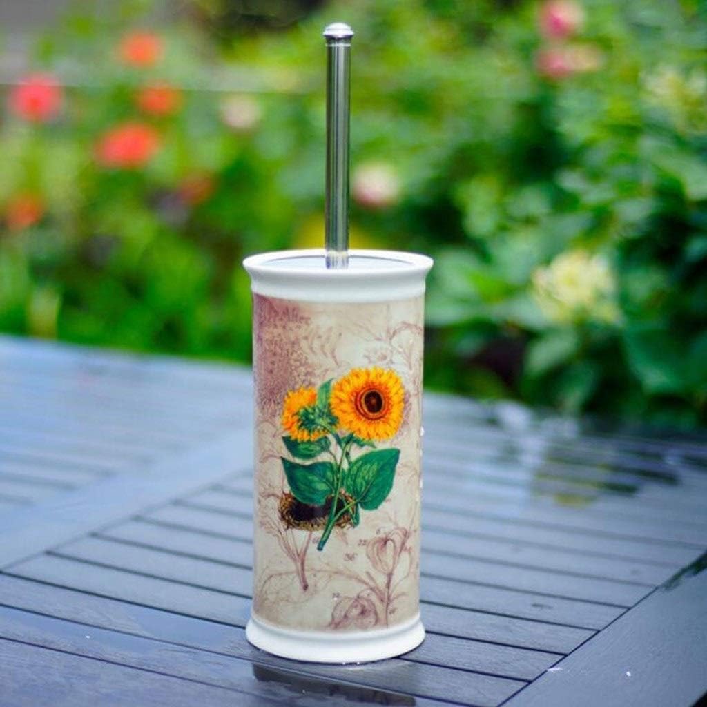 Kanazz Sunflower Toilet Brush Set