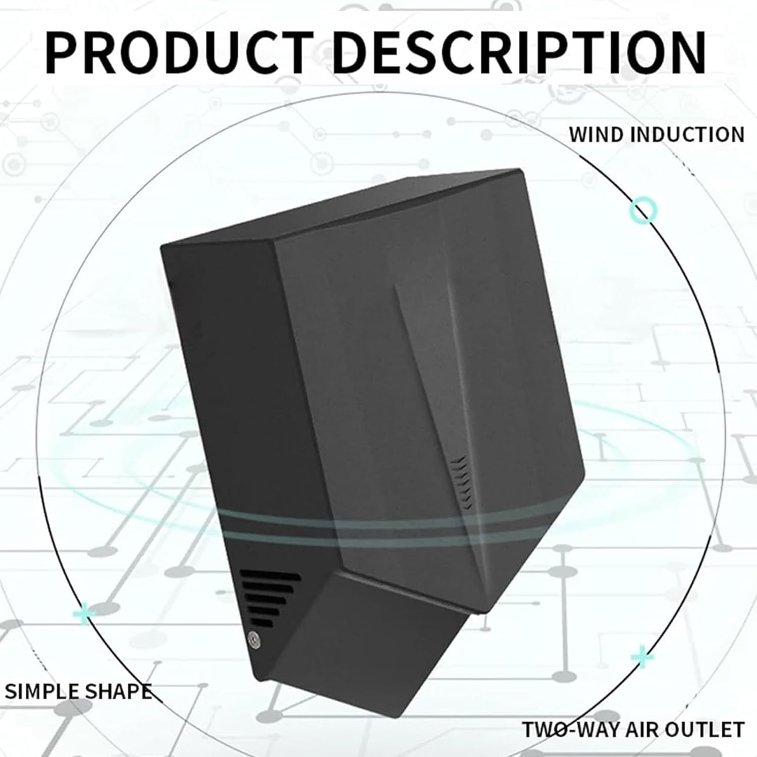 Commercial Hand Dryer with Automatic Sensor and High Speed Dry