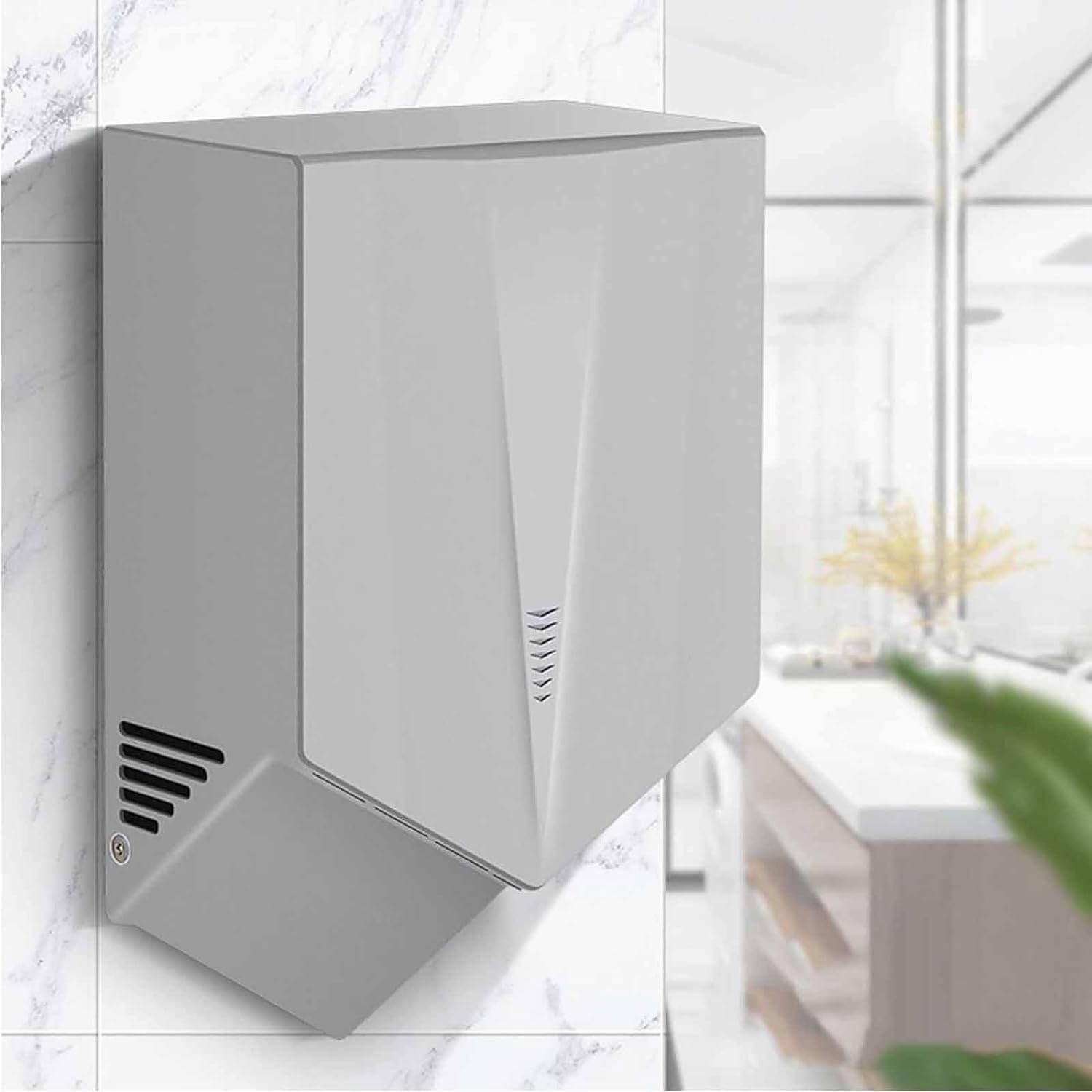 Automatic Induction Hand Dryer for Kitchen - 1200W High Speed