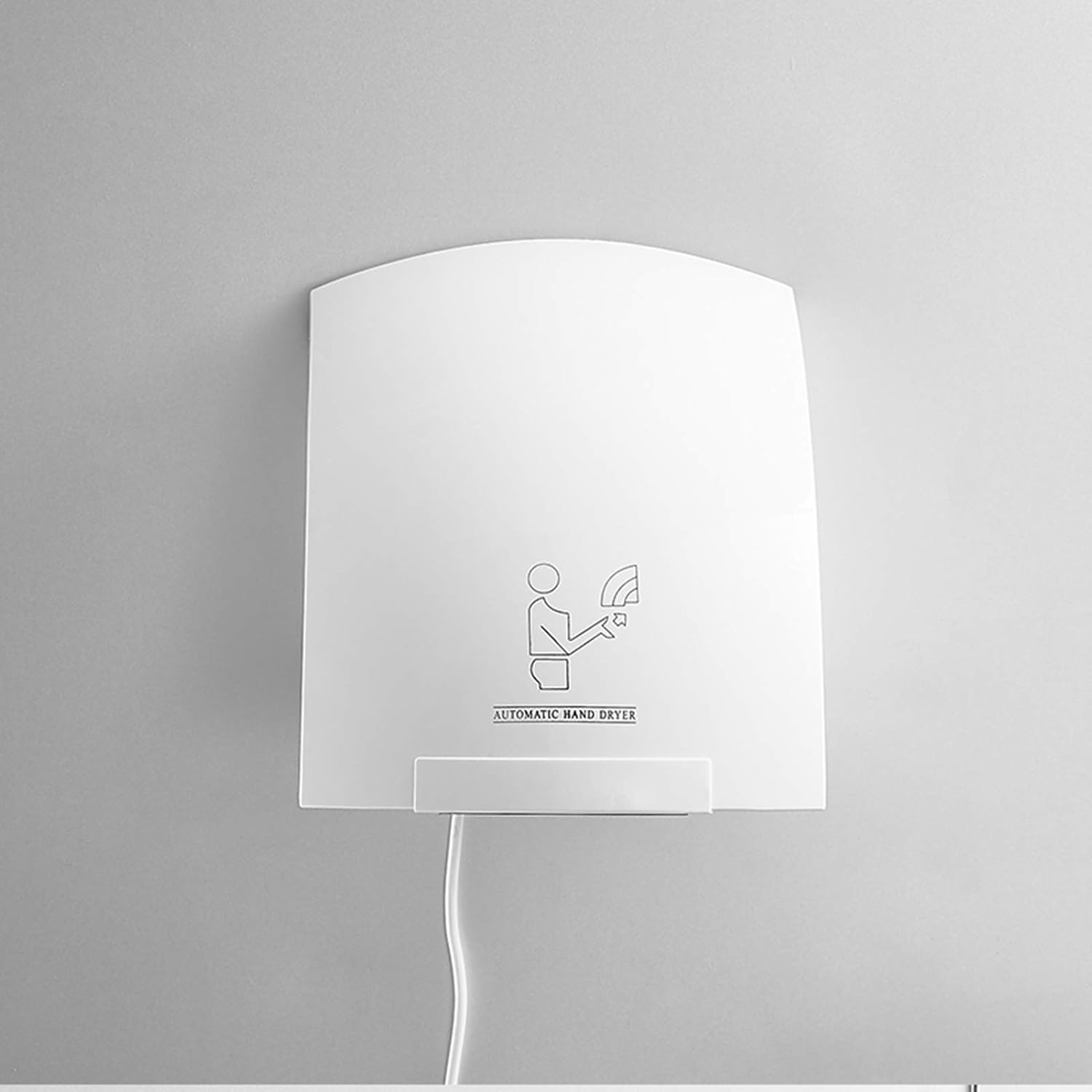 Commercial Touchless Hand Dryer 1800W High Speed Wall Mounted