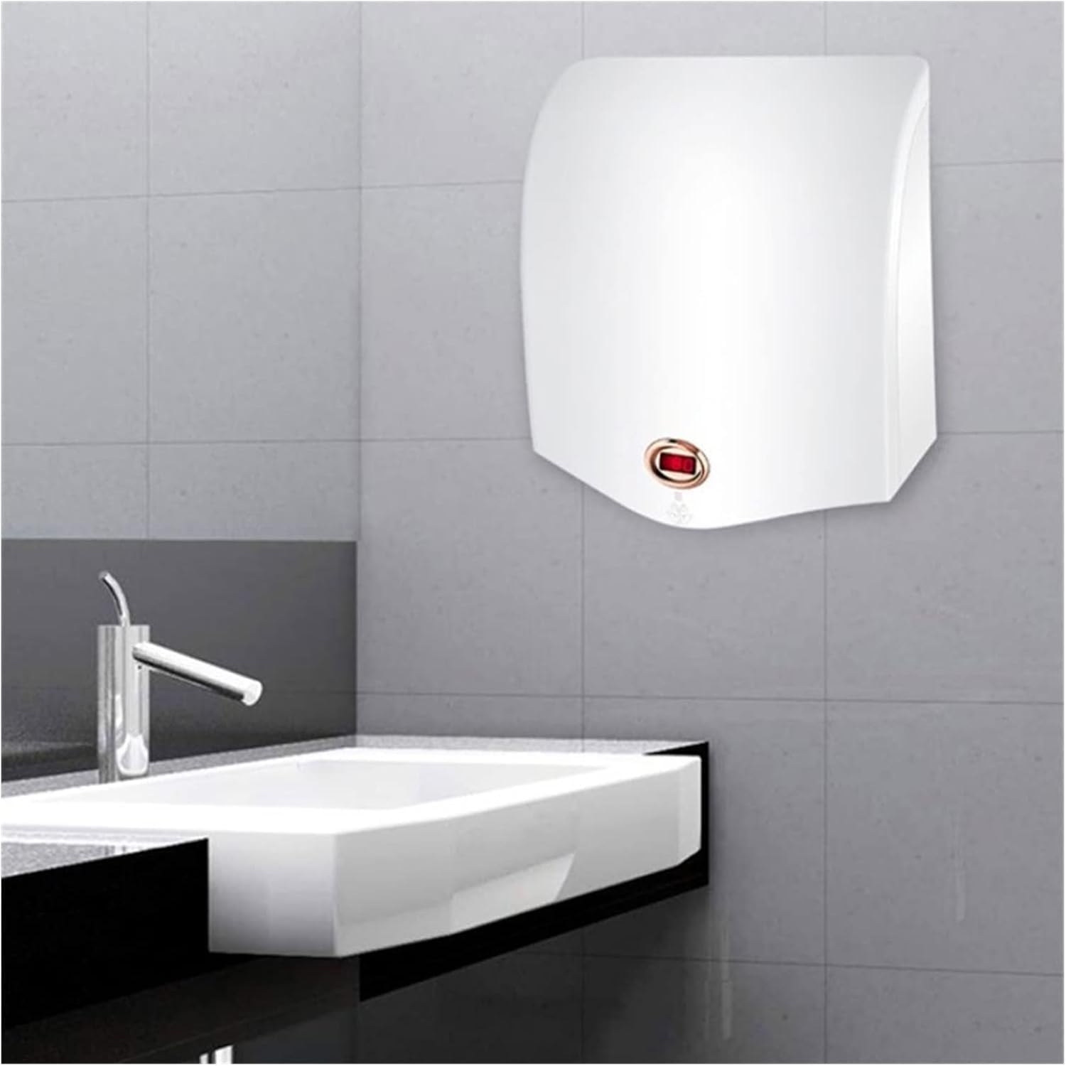 Commercial Hand Dryer with Intelligent Temperature Display