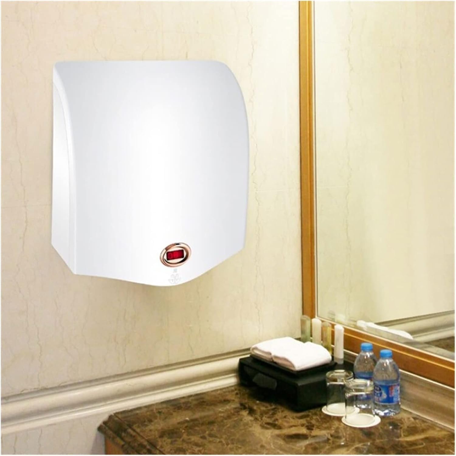 Commercial Hand Dryer with Intelligent Temperature Display