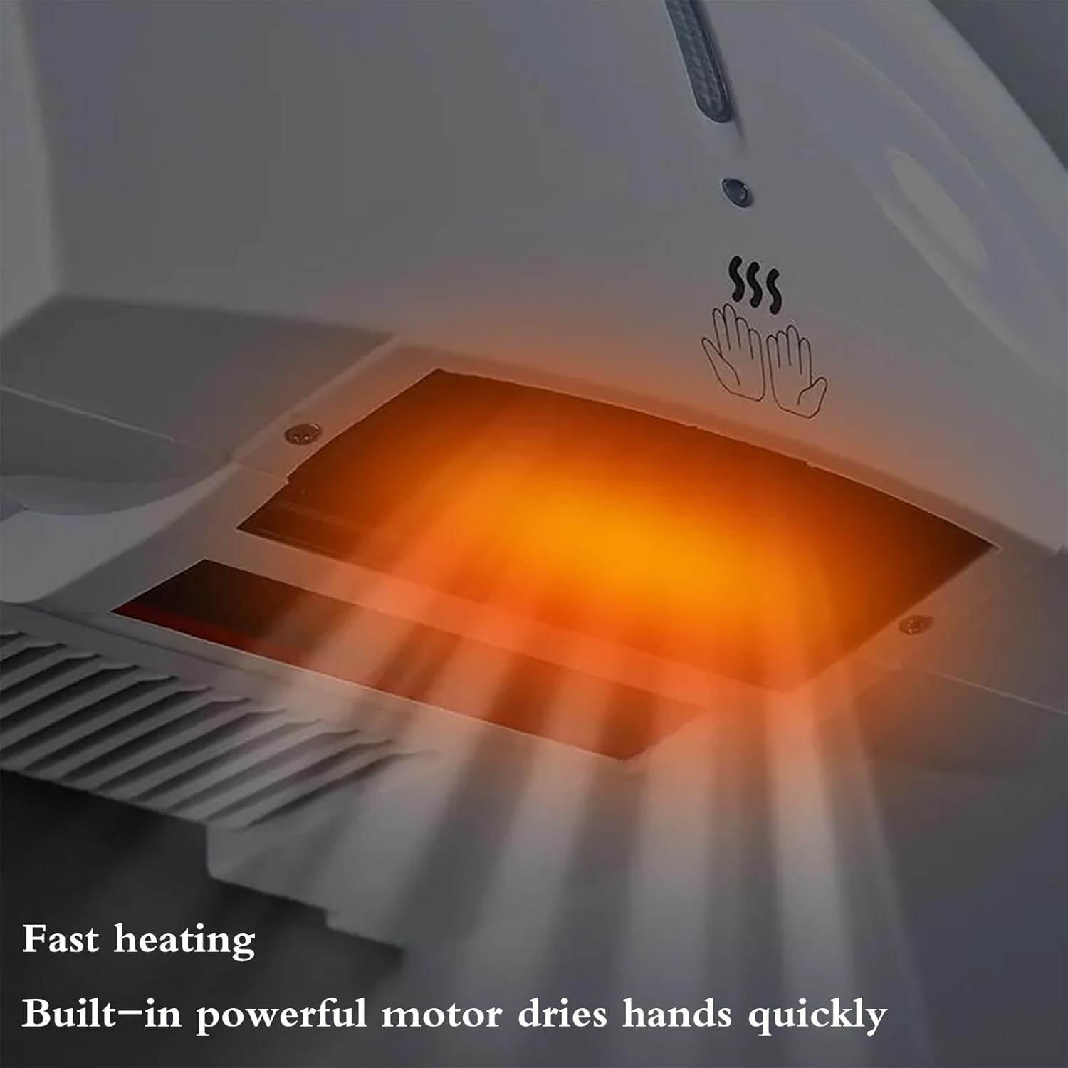 Automatic High-Speed Hand Dryer with Quiet Operation