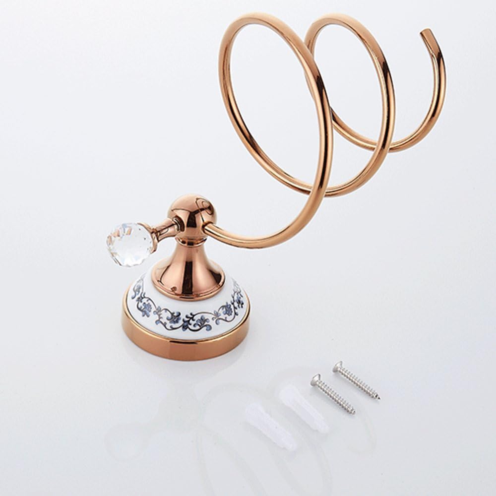 Luxurious Rose Golden Hand Dryer Holder DIY