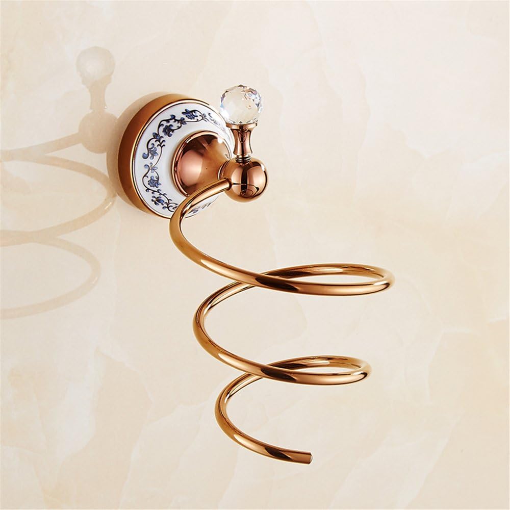Luxurious Rose Golden Hand Dryer Holder DIY