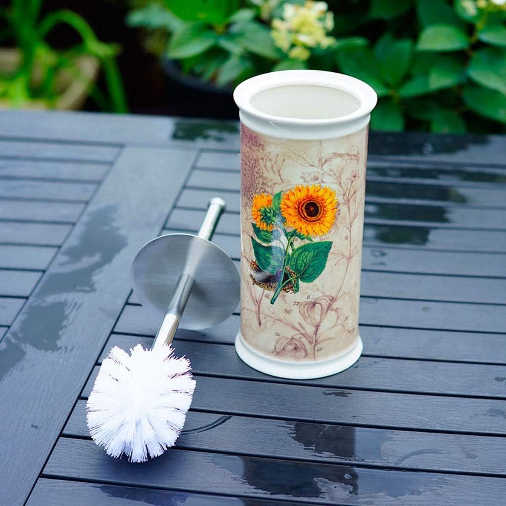 Kanazz Sunflower Toilet Brush Set
