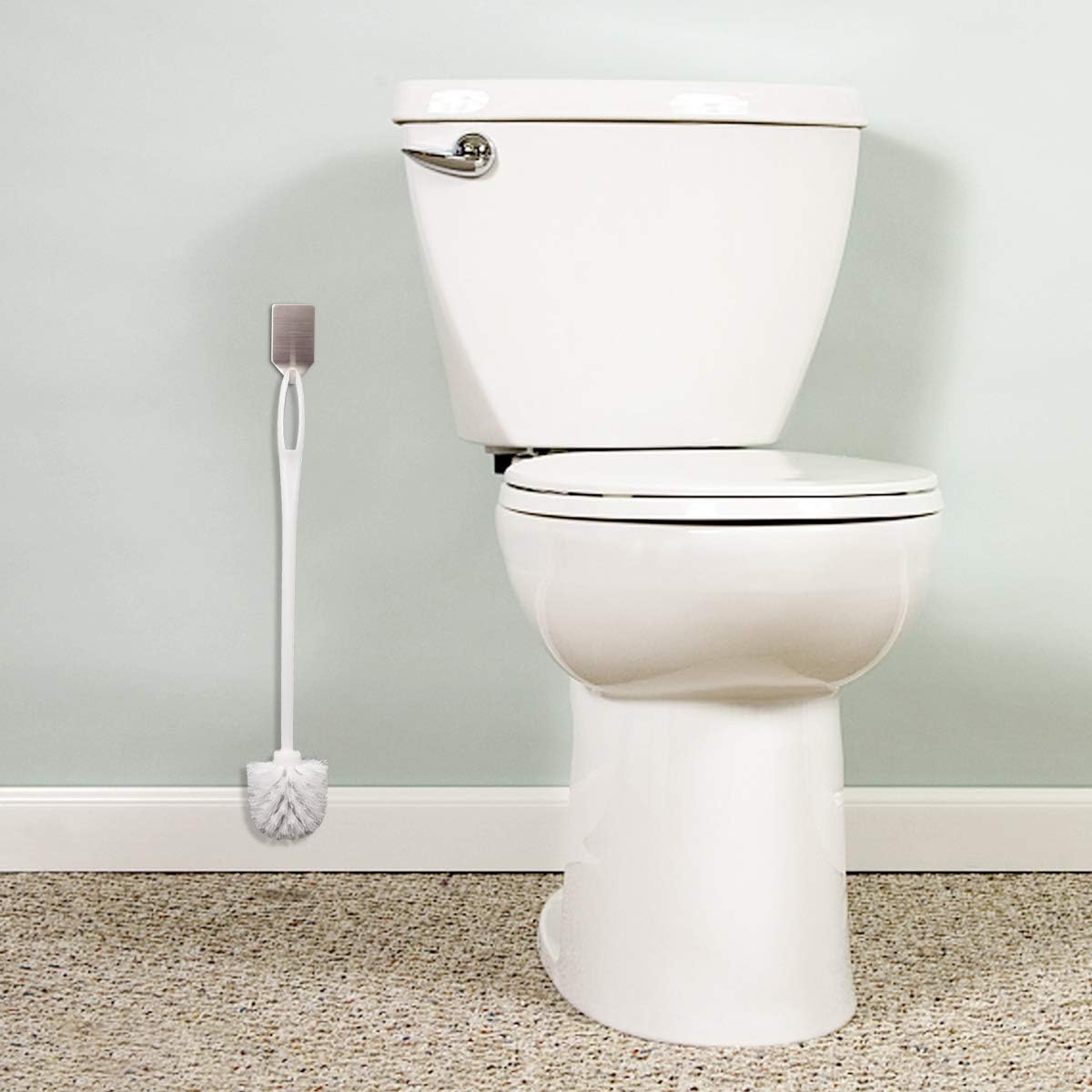 Top-spring Toilet Brush 1417 Inch Eco Plastic 4 Pack