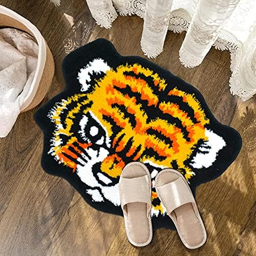 USTIDE 3D Tiger Bath Mat - 18x30 Inch Non-Slip