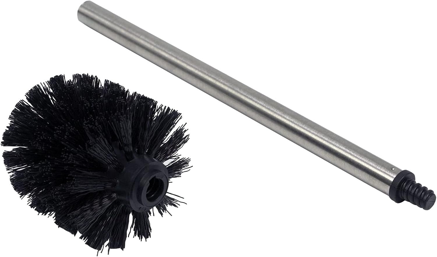 Casaphoria Stainless Steel Toilet Brush and Holder Set