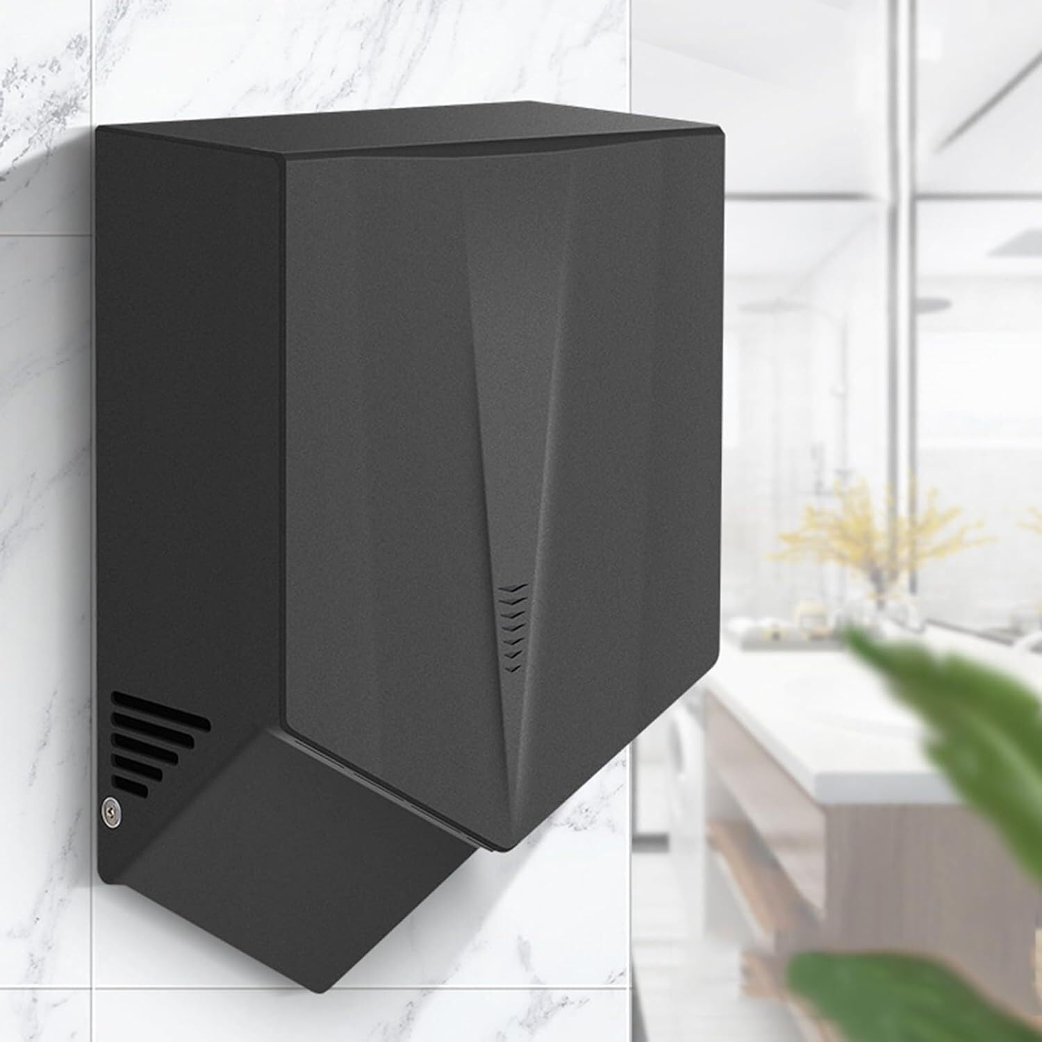 Commercial Wall Mounted 1200W Hand Dryer with Smart Induction