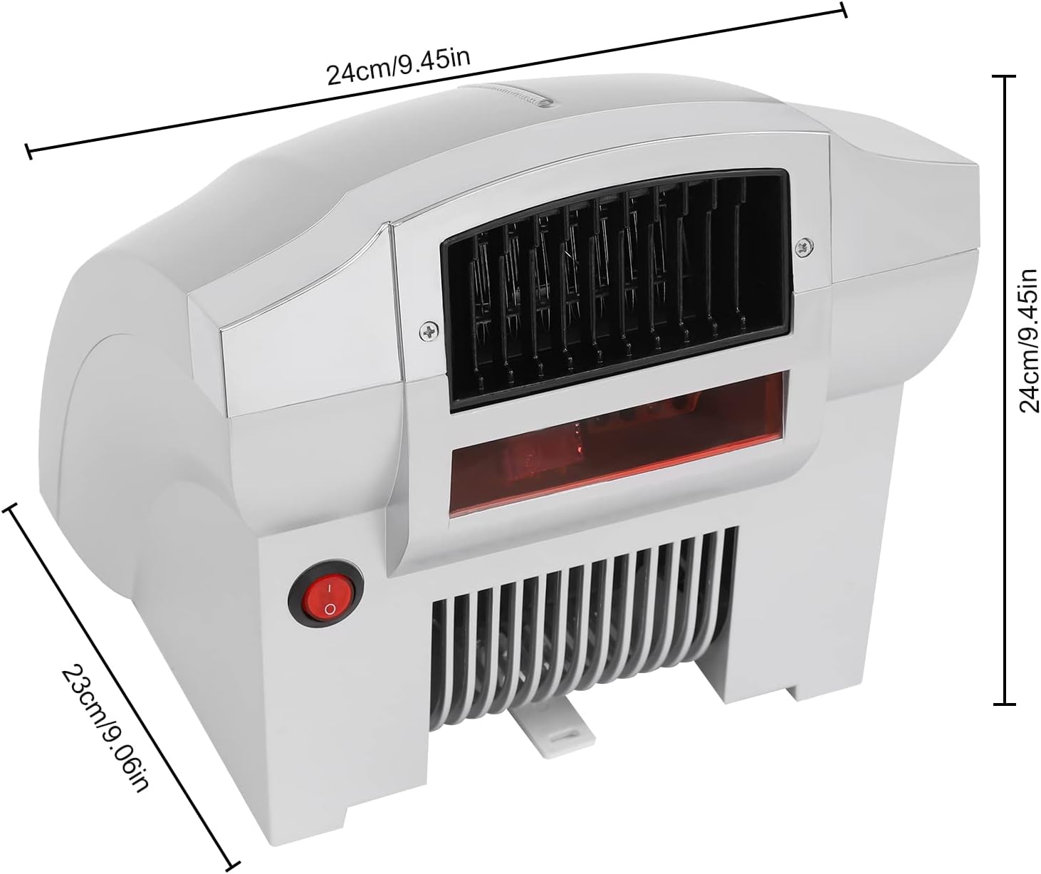Fifizoo High Speed Quiet Hand Dryer with Hot Cold Control