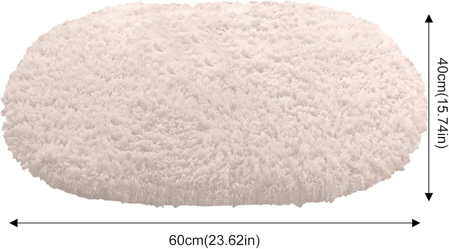 KELINFONG 27x18 Inch Plush Bath Rug Set