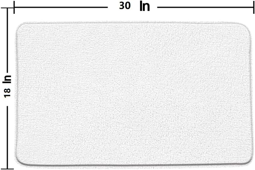 GCTNBJL Christmas Bath Mat 18x30 Inch 1
