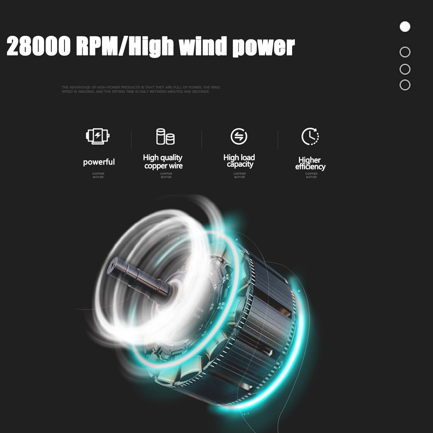 Automatic Induction Hand Dryer with High Speed Airflow