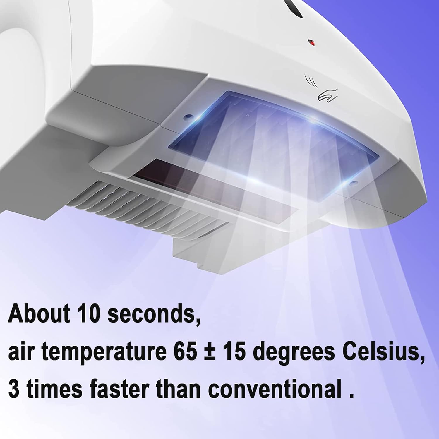 TsoLay Smart Sensor Hand Dryer with LED Light