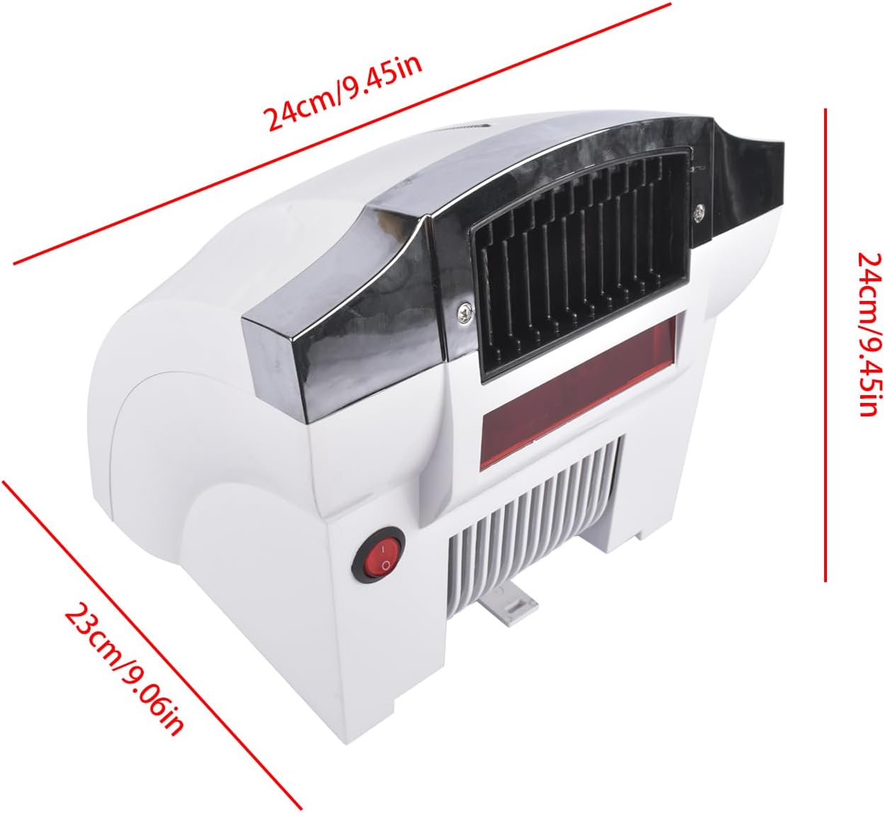 1800W High Speed Commercial Hand Dryer with Auto Warm Wind and Noise Reduction