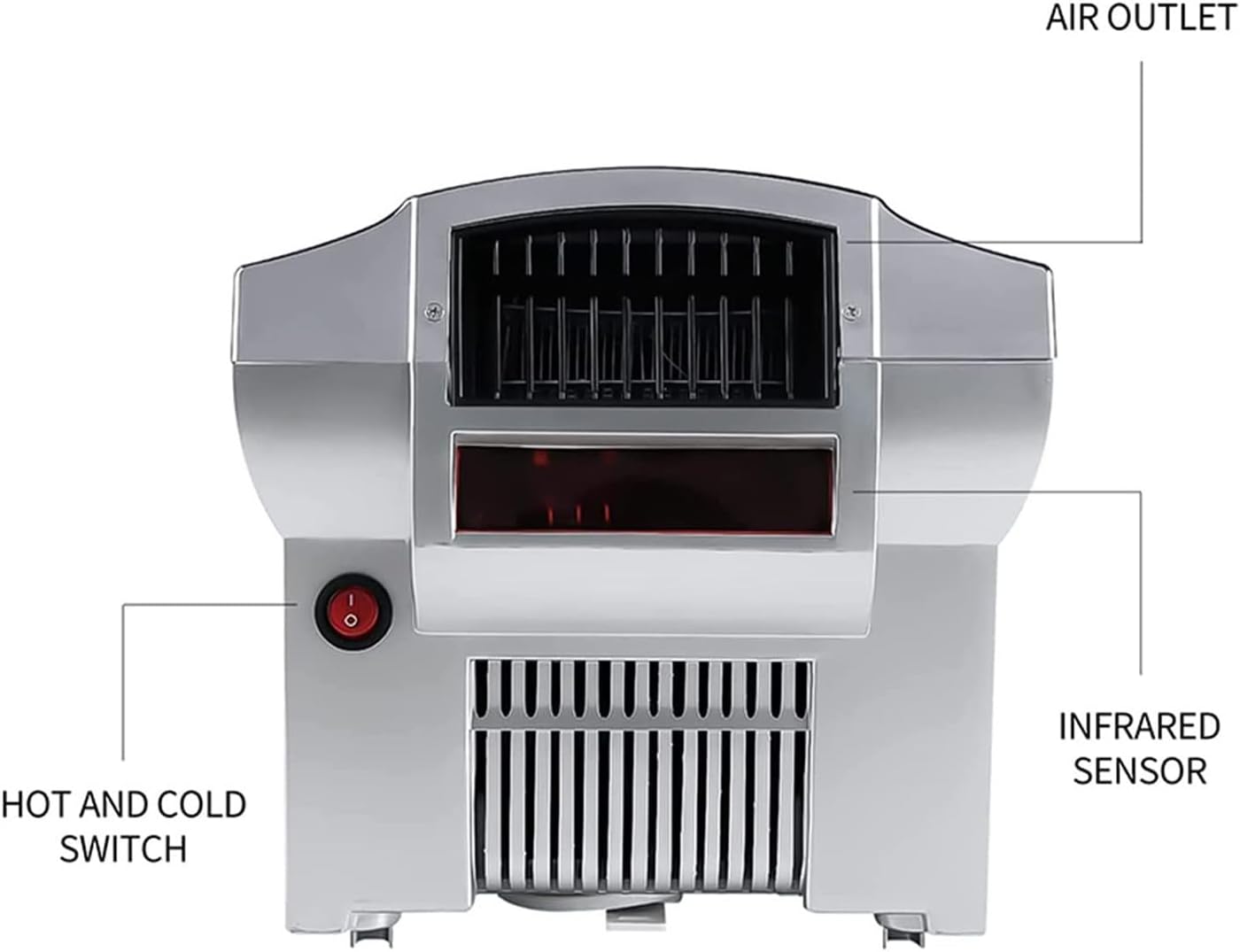 LZDOYY Hi-Speed Auto Hand Dryer with Cold Hot Mode