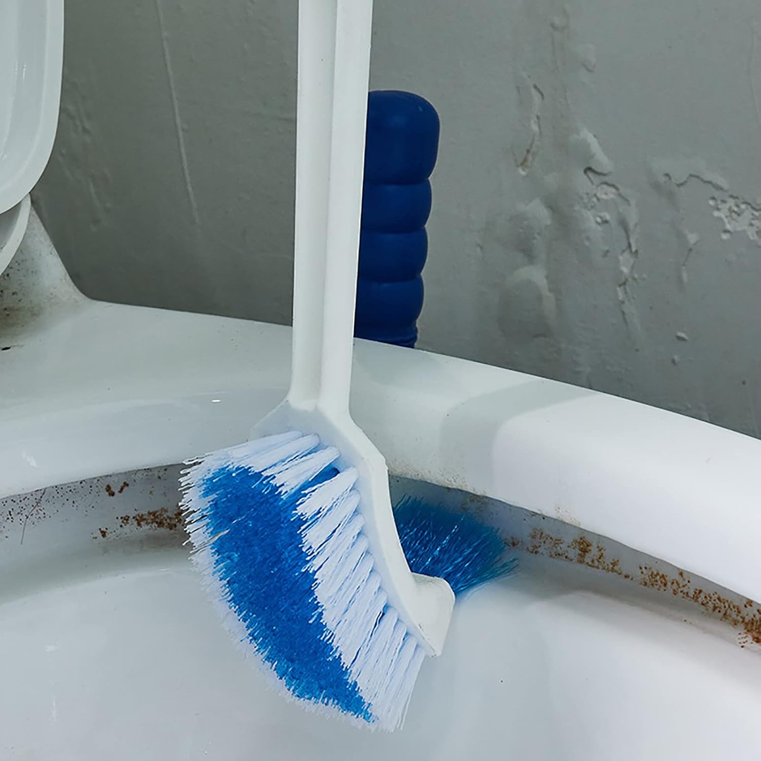 2Pack Toilet Brush for Bathroom Flexible and Durable