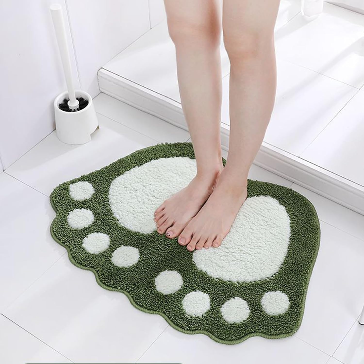 Guireele Bathroom Rug Mat Non-Slip Water Absorbent 16x24