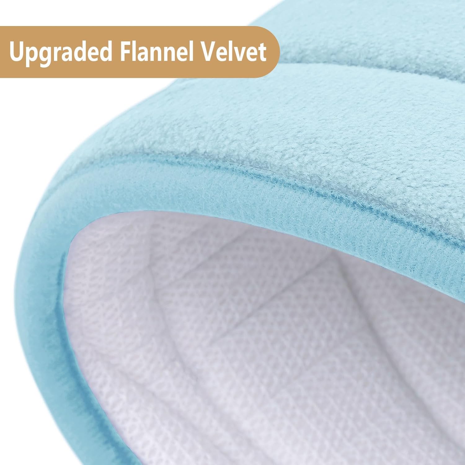 Buganda Memory Foam Sky Blue Bath Rug 36x24 1