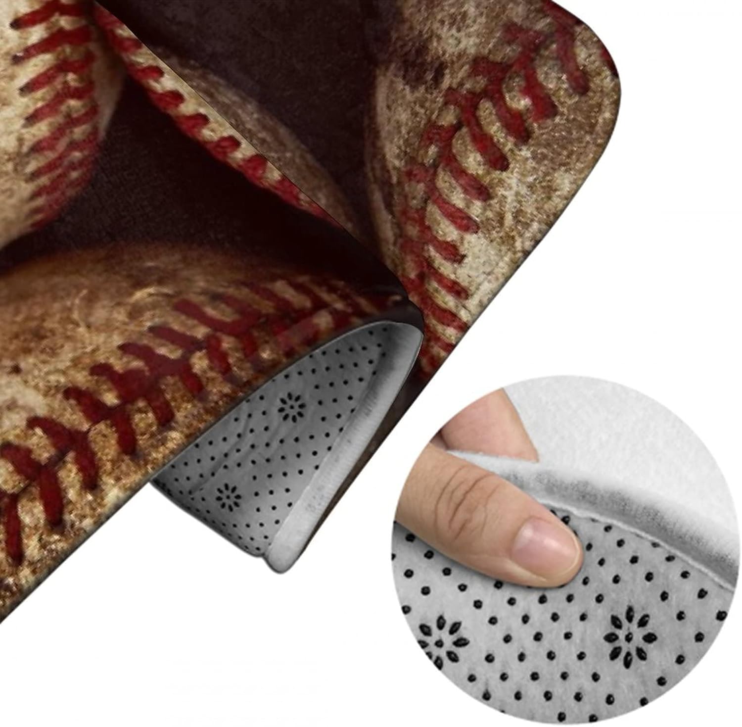 MZERSE Quick Dry Bath Mat with Memory Foam