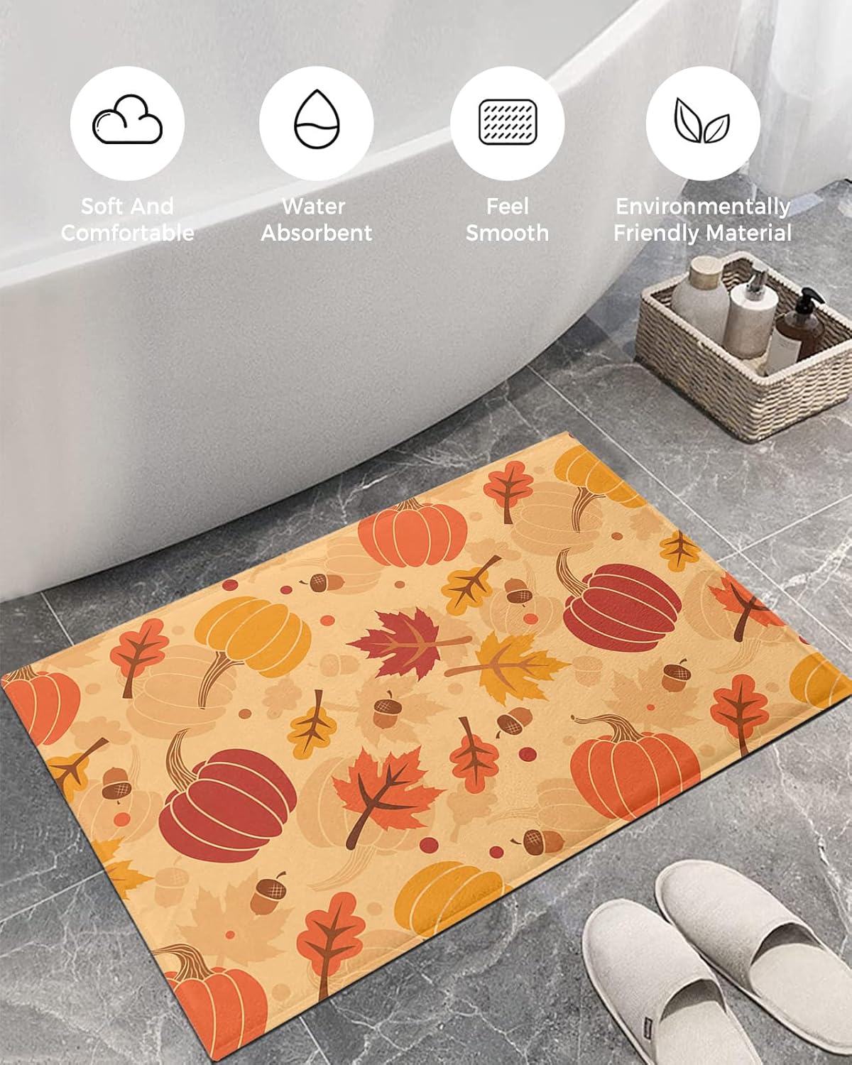 Chees D Zone Autumn Fall Door Mat 18x30in