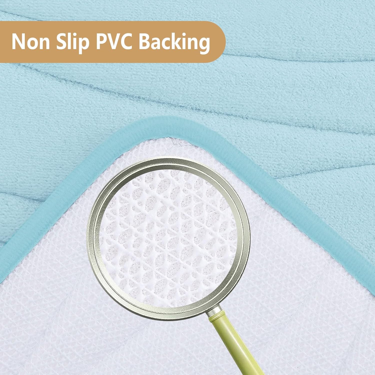 Buganda Memory Foam Sky Blue Bath Rug 36x24 1