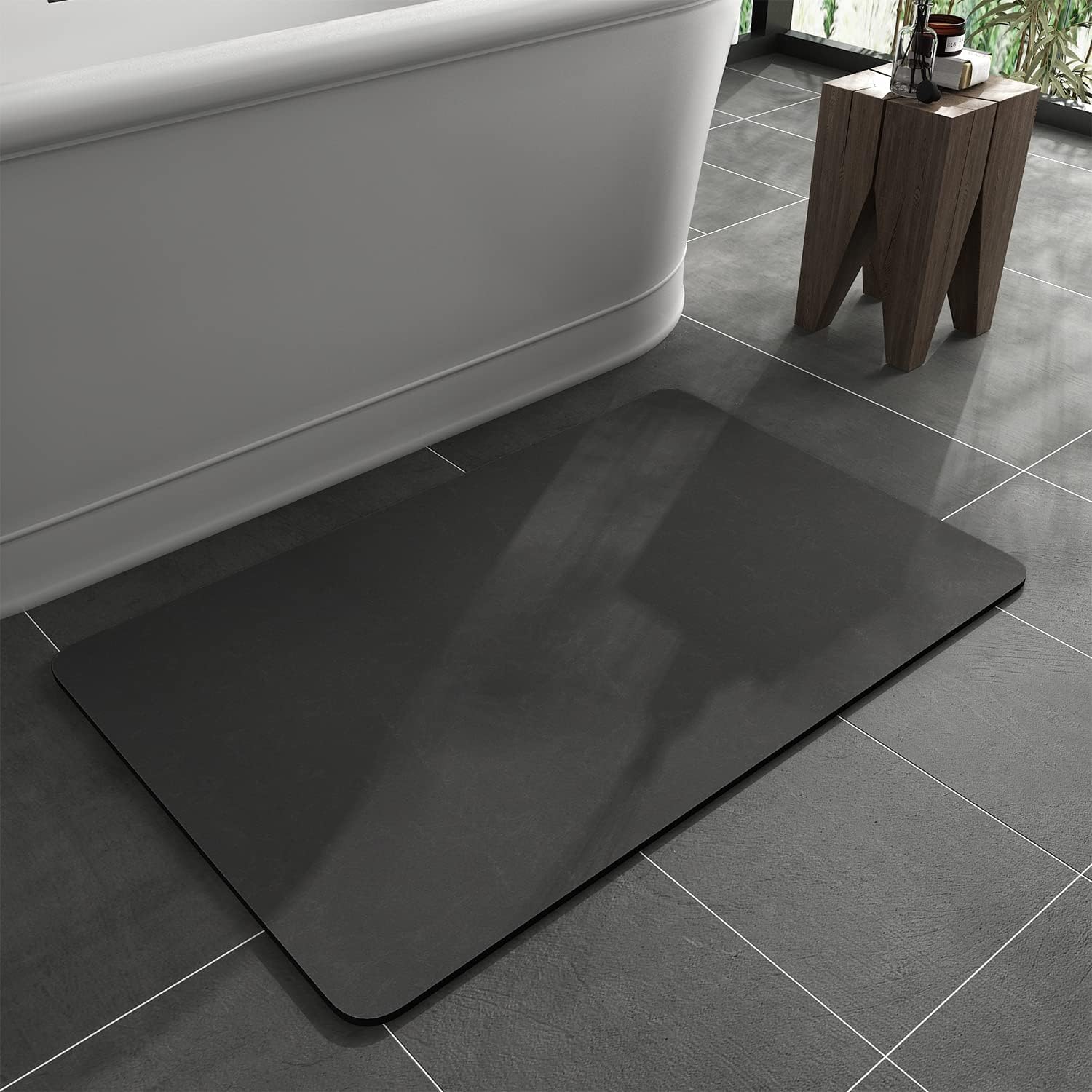 Super Absorbent Diatomaceous Earth Bath Mat 1
