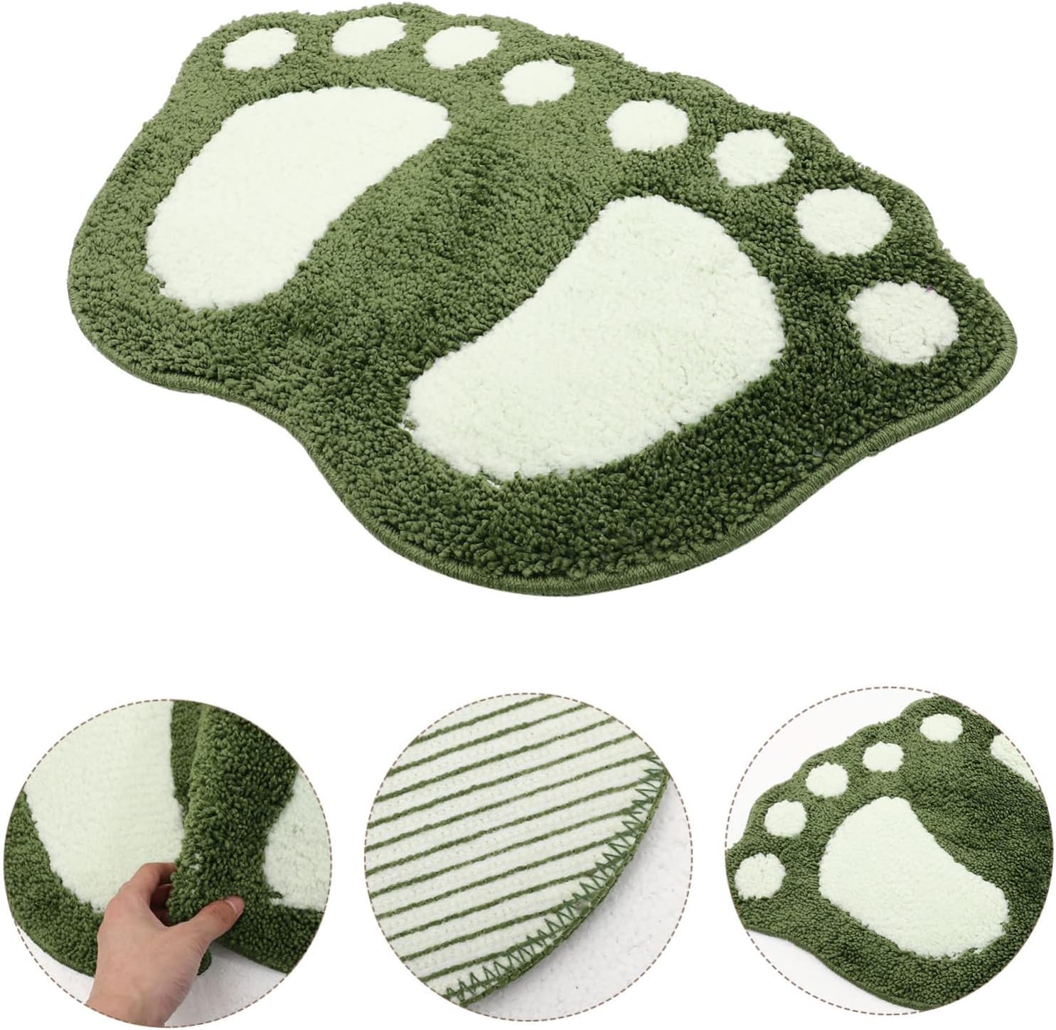 RORPOIR Bath Mat Runner Quick-Dry Non-Slip Rug
