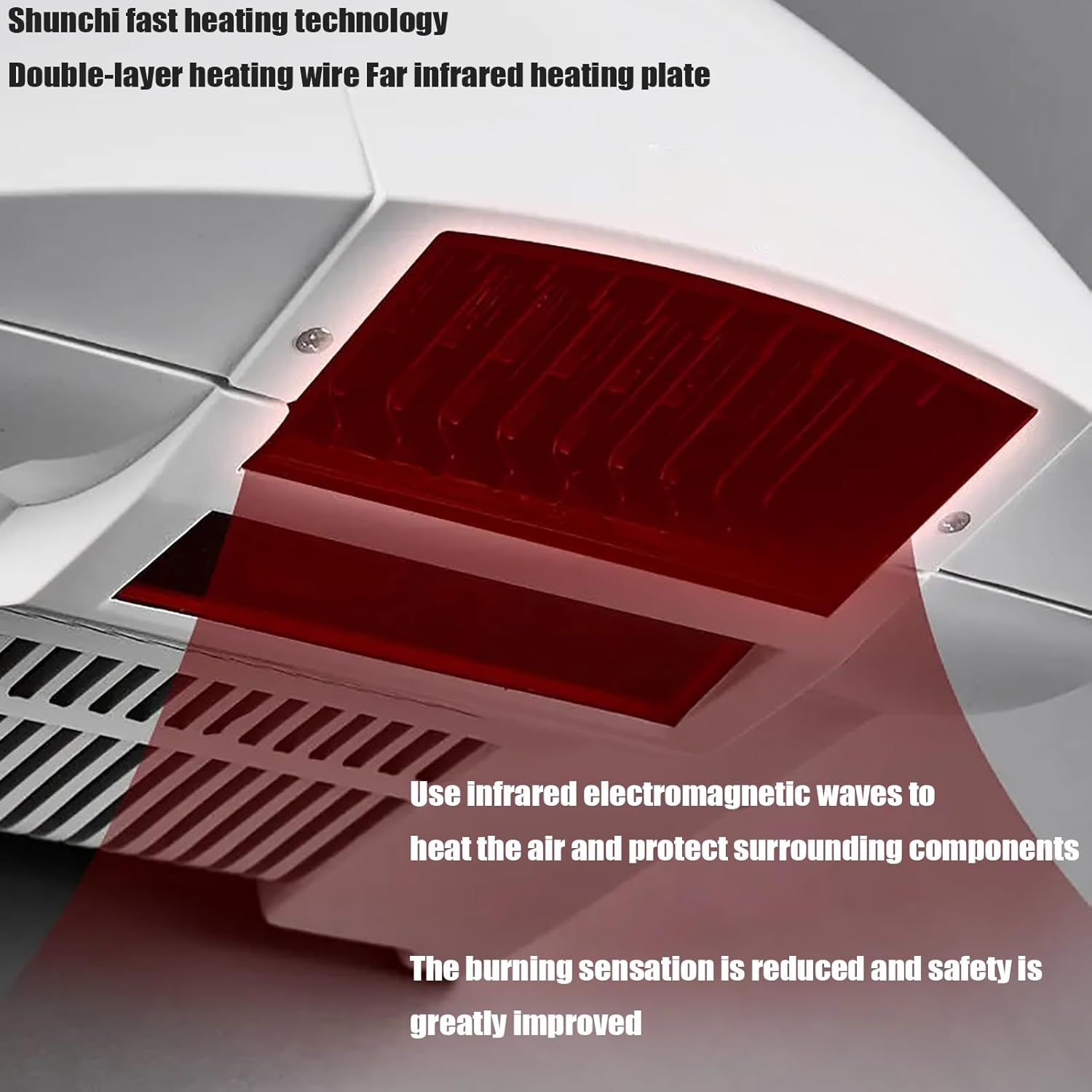 Commercial Hand Dryer with Auto Sensor and Quiet Operation