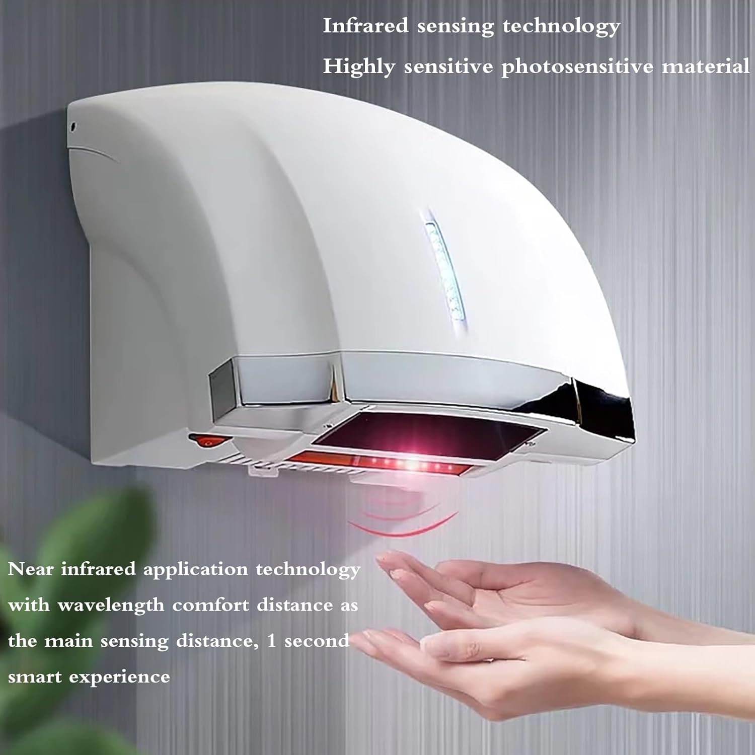 Hi-Speed Touchless Hand Dryer for Bathrooms